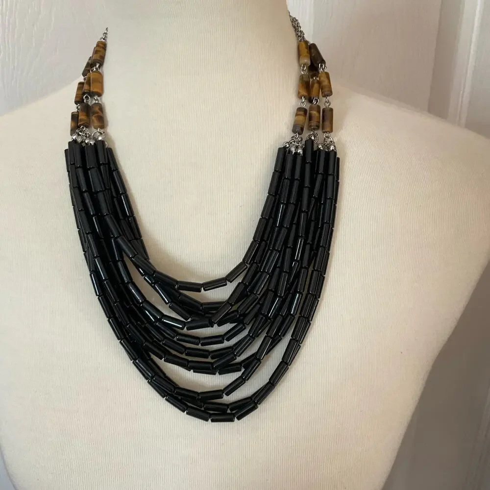 Black Statement Necklace